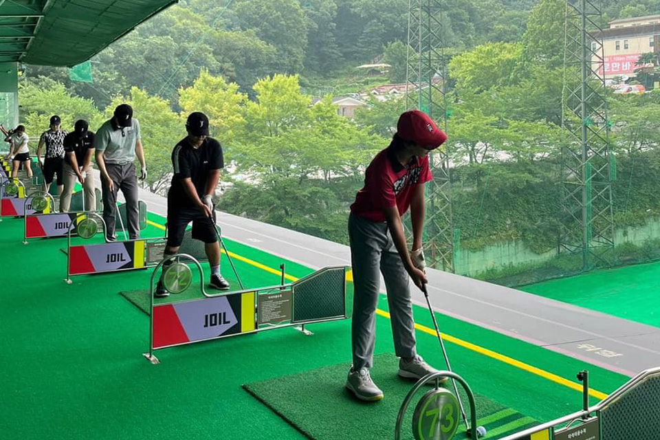 Start! Day 1 TJDT GOLF CAMP in South Korea